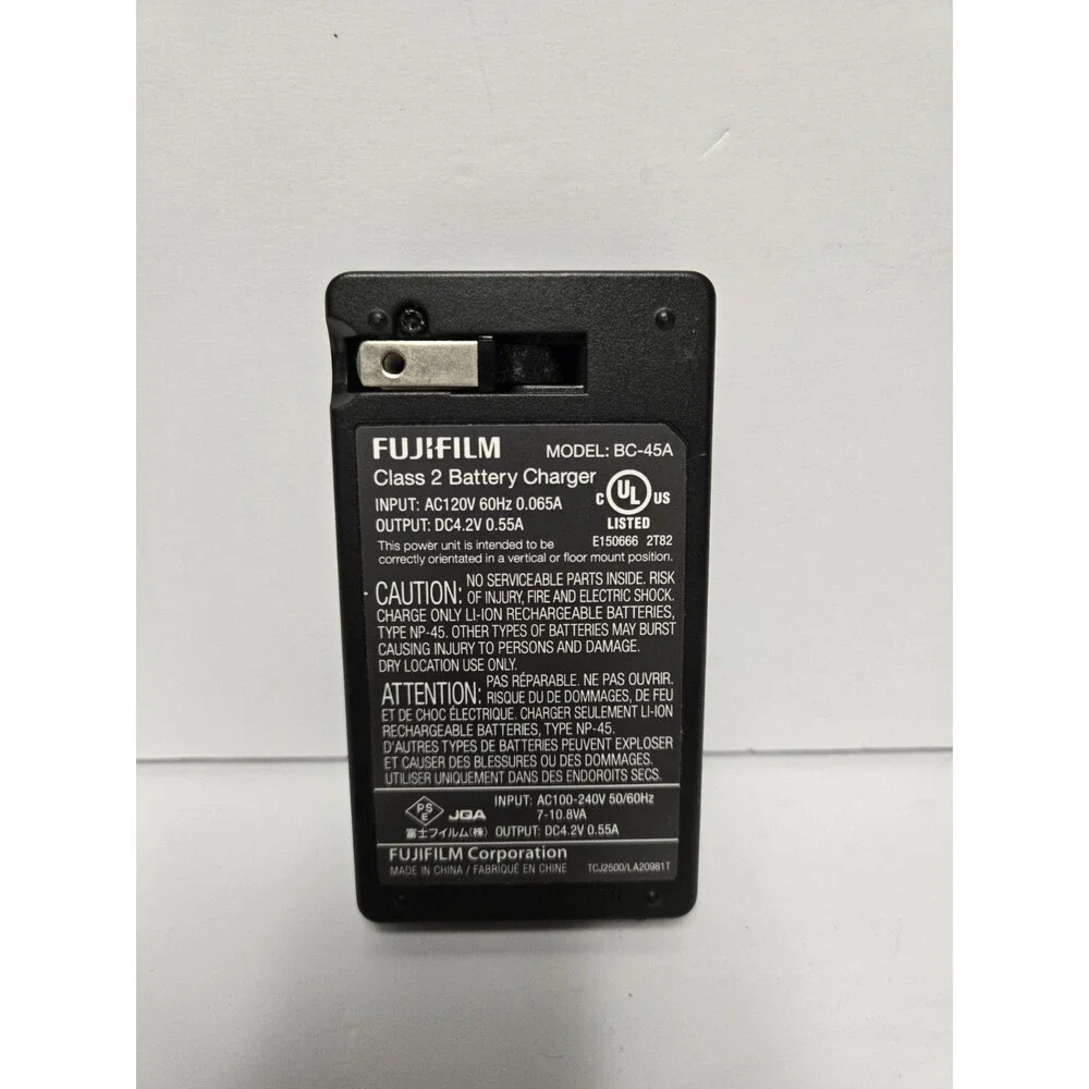 Fujifilm BC-45A Digital Camera Battery Charger Wall Charger Original OEM